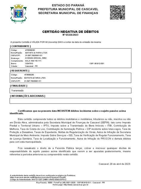 certidão municipal betim - emitir certidão negativa cnd